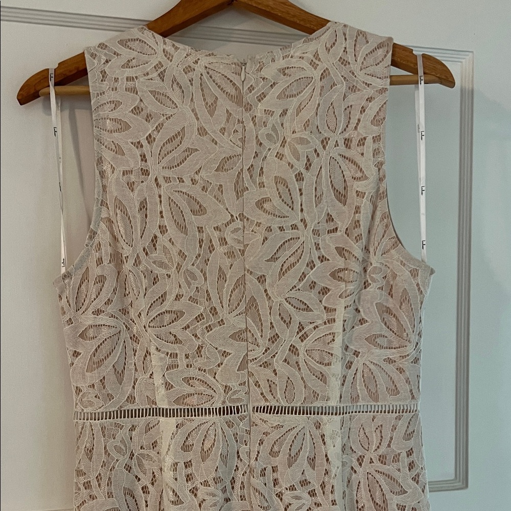 Lulu’s Cream Lace Jumpsuit - Picture 6 of 6